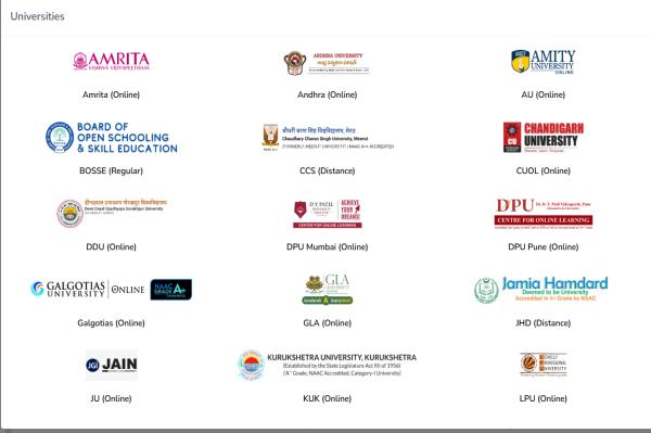 Online Universities